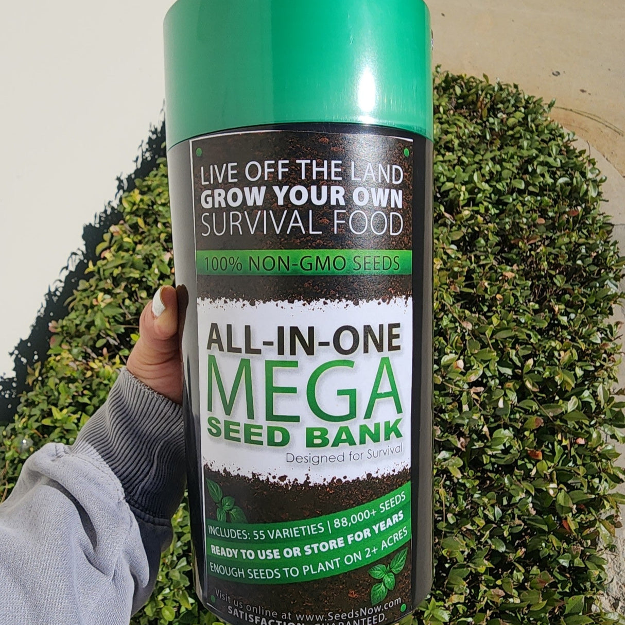 SEED BANK FOR SURVIVAL (w/Large Seed Vault)